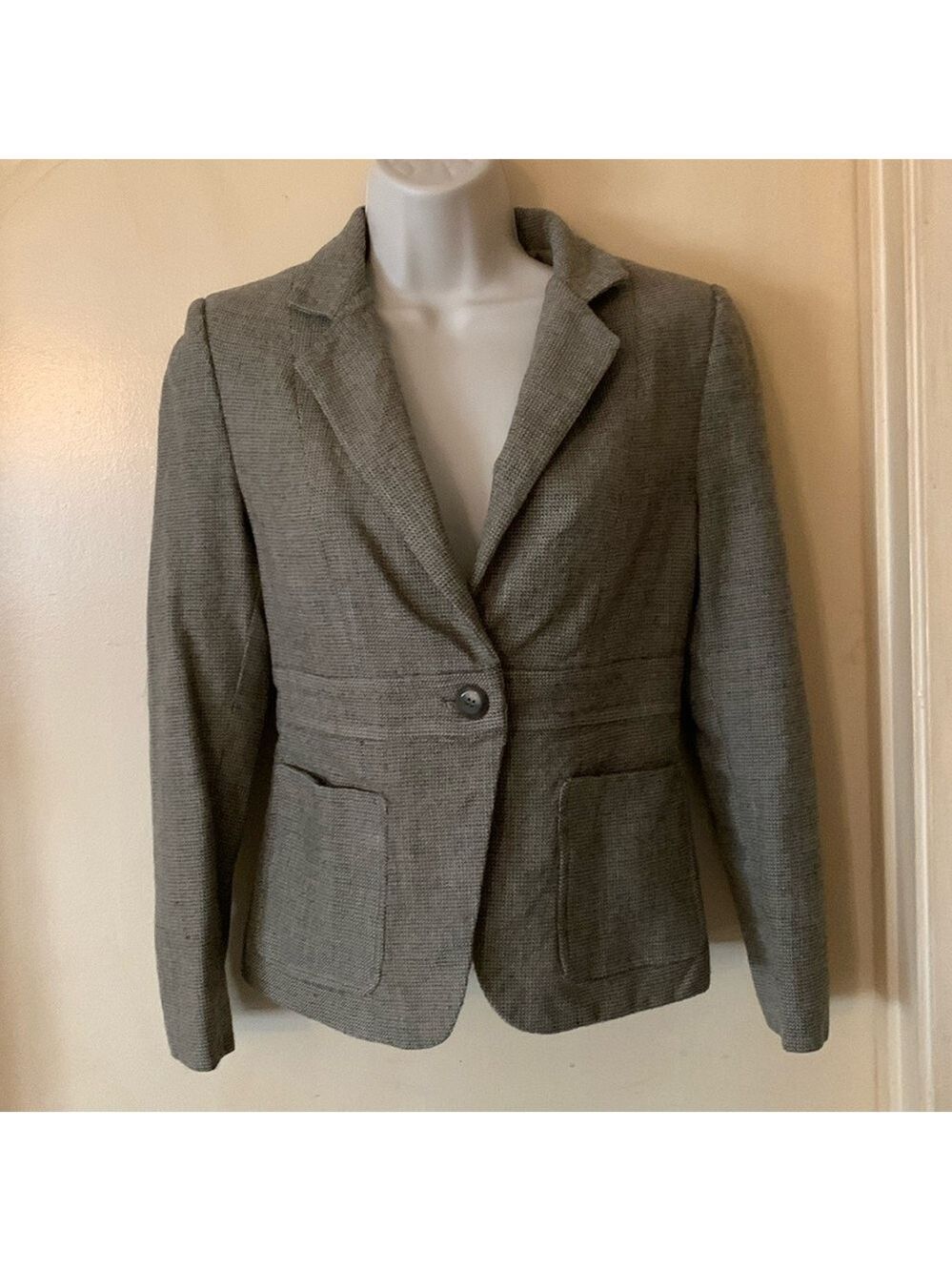 Lilian d’ Blanc tweed hunt jacket size S